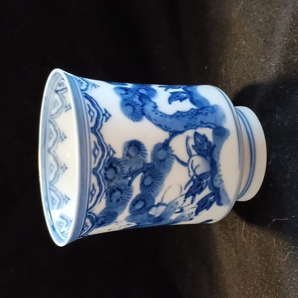 KARAKO PATTERN JAR Japanese Vintage Boy chasing a butterfly - Picture 4 of 6